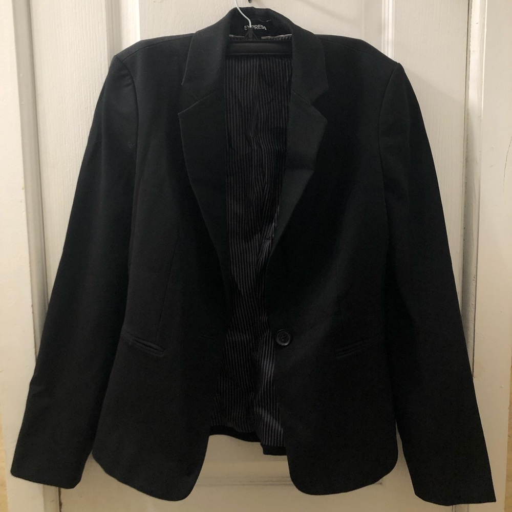 Express black blazer